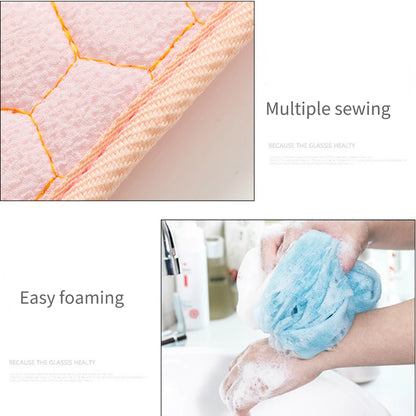 3-Piece Exfoliating Bath Washcloth Shower Scrubber Set