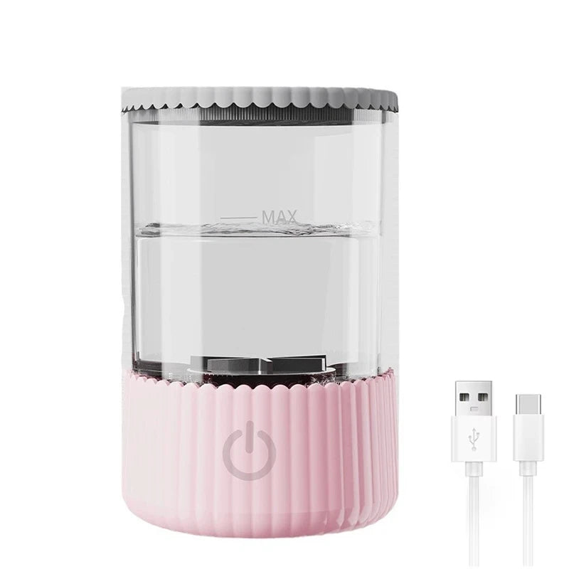 USB Portable Electric Makeup Brush Cleaner Washing Stand