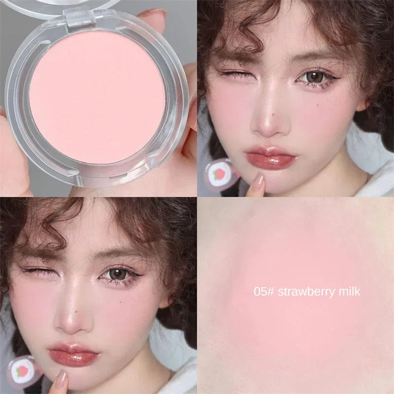 Matte Monochrome Blush Waterproof Natural Cheek Powder