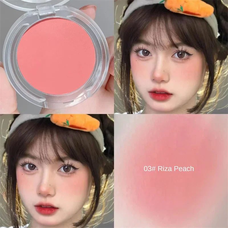 Matte Monochrome Blush Waterproof Natural Cheek Powder