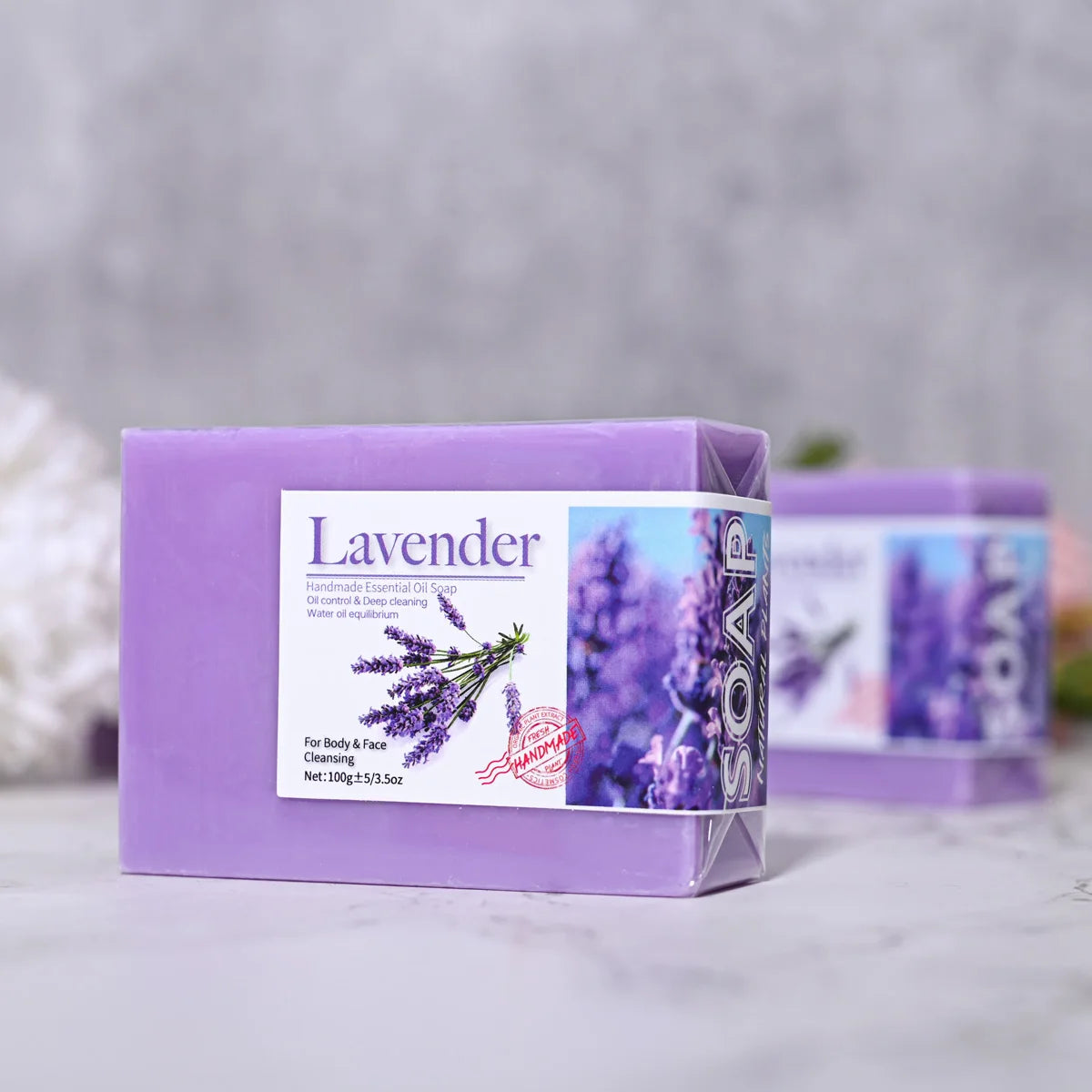 Organic Lavender Essential Oil Handmade Soap