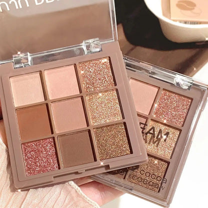 Velvet Matte Shimmer Eyeshadow Palette