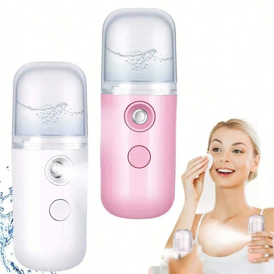 Mini USB Rechargeable Facial Steamer Mist Sprayer