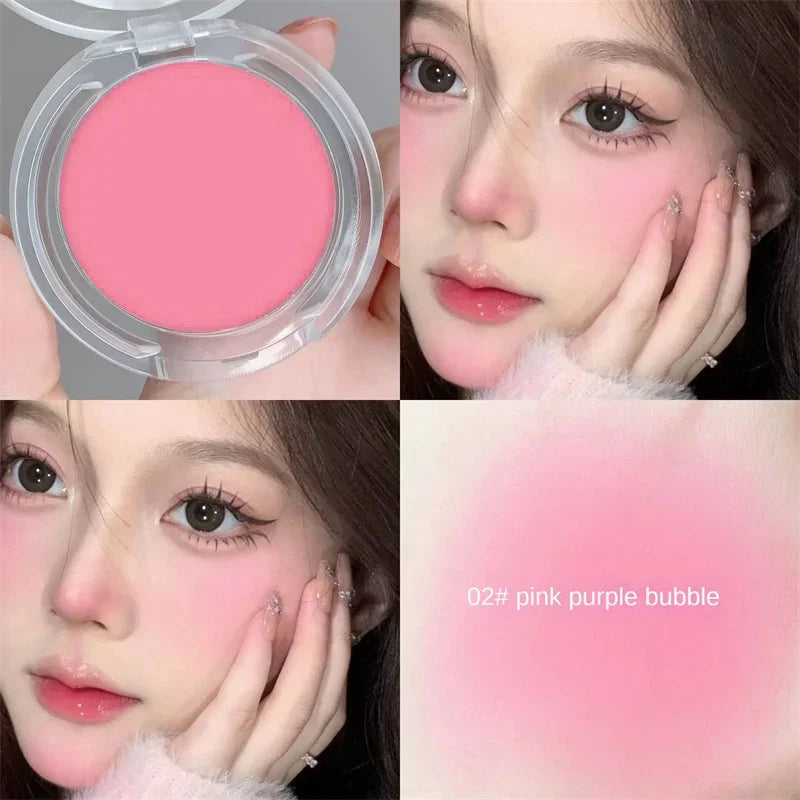 Matte Monochrome Blush Waterproof Natural Cheek Powder