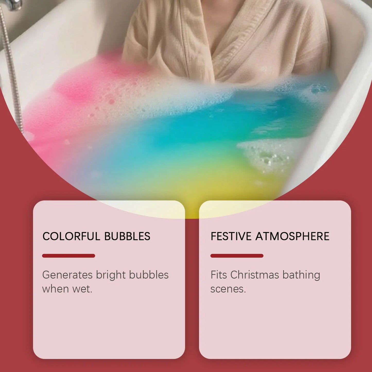 Christmas Aromatherapy Foam Shower Ball