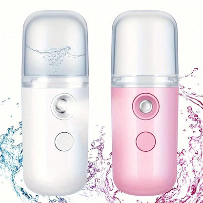 Mini USB Rechargeable Facial Steamer Mist Sprayer