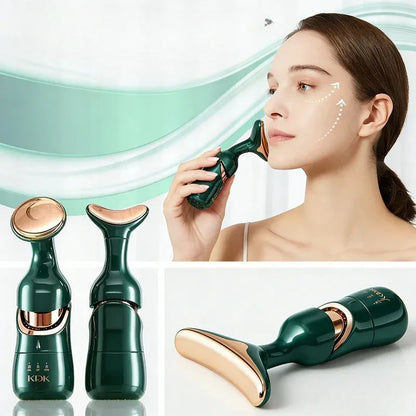 3-in-1 EMS Facial Lifting Neck Eye Massager Device