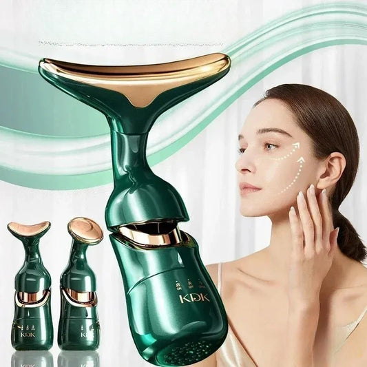 3-in-1 EMS Facial Lifting Neck Eye Massager Device